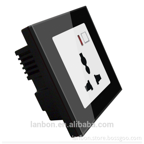2016 lanbon wifi smart wall socket modern; wall sockets switches wifi remote, wifi remote control sockets,